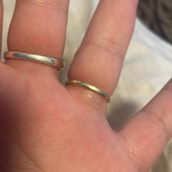 14k gold ring (onyx, and diamond) - Picture 4 of 4